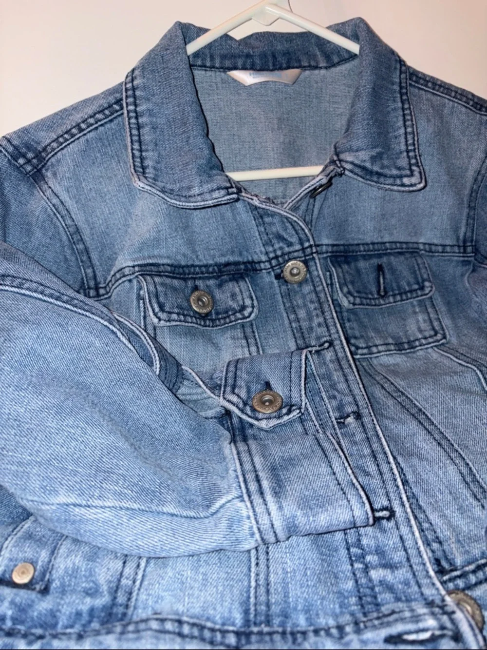 Highway Jeans Kids Medium Blue Denim Jacket with Button Pockets